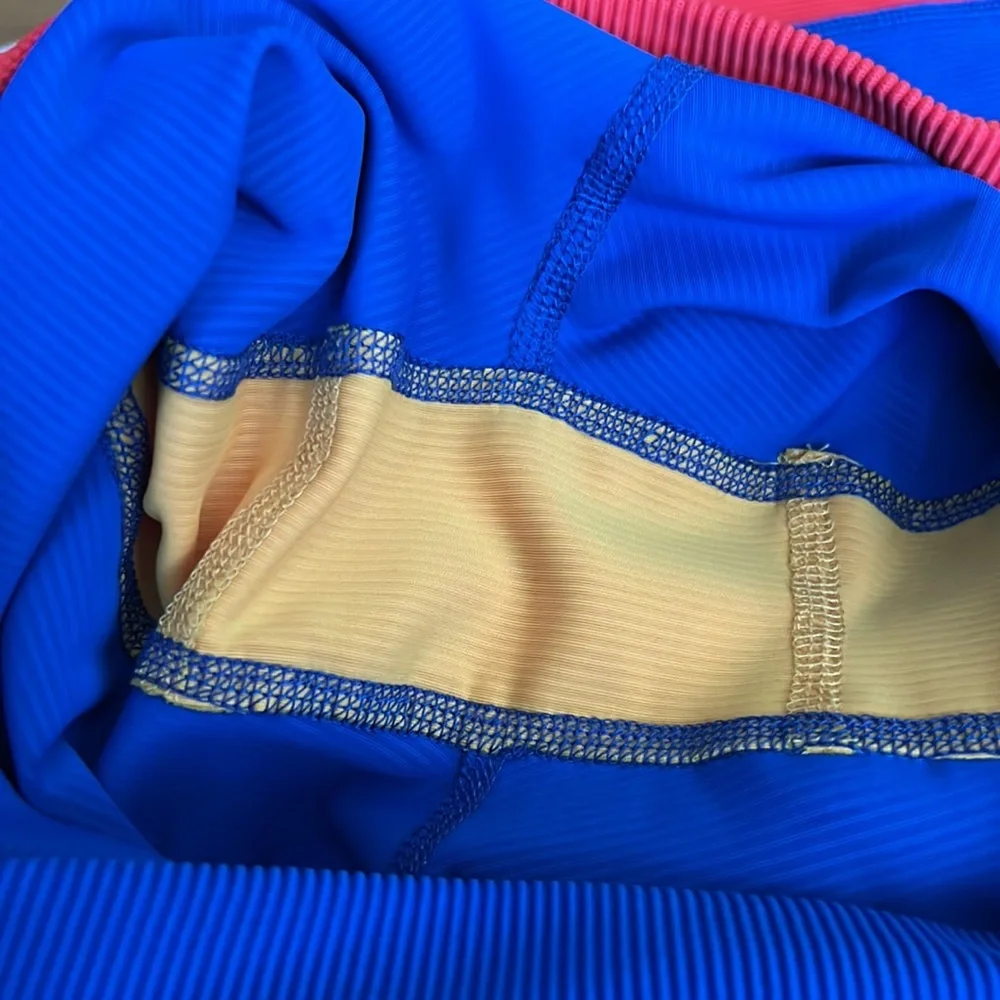 NWOT Beach Riot Colorblock Full Length Ribbed High Rise Leggings - Picture 5 of 5